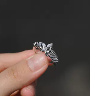 Mirror Lotus Promise Ring