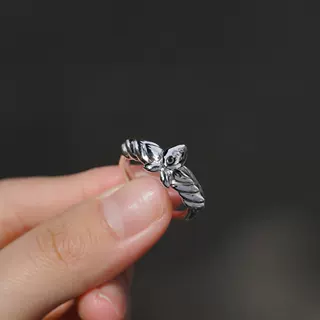 Mirror Lotus Promise Ring