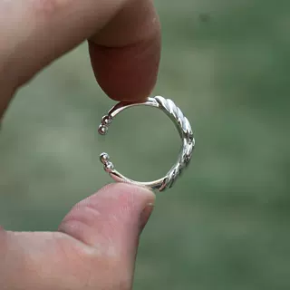 Mirror Lotus Promise Ring